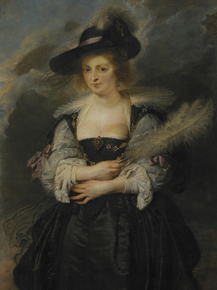 Peter Paul Rubens - Portrait of Helena Fourment | Питер Пауль Рубенс