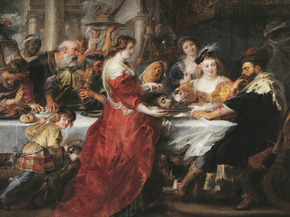 Peter Paul Rubens - The Feast of Herod | Питер Пауль Рубенс