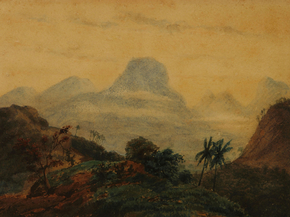 Prilidiano Pueyrredon - Paisaje, Recuerdo del Brasil | Прилидиано Пуэйрредон Prilidiano Pueyrredon - Paisaje, Recuerdo del Brasil | Прилидиано Пуэйрредон