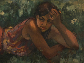 Amrita Sher-Gil - Hungarian Gypsy Girl | Амрита Шер-Гил
