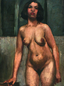 Amrita Sher-Gil - Nude Study | Амрита Шер-Гил