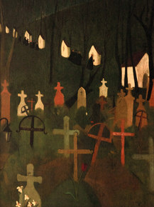 Amrita Sher-Gil - The Merry Cemetery | Амрита Шер-Гил