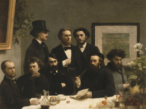 Henri Fantin-Latour - By the Table | Анри Фантен-Латур