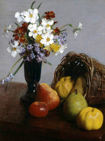 Henri Fantin-Latour - Fruit and Flowers | Анри Фантен-Латур