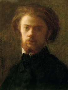 Henri Fantin-Latour - Self-Portrait | Анри Фантен-Латур Henri Fantin-Latour - Self-Portrait | Анри Фантен-Латур