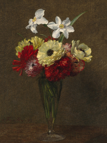 Henri Fantin-Latour - Vase of Flowers | Анри Фантен-Латур