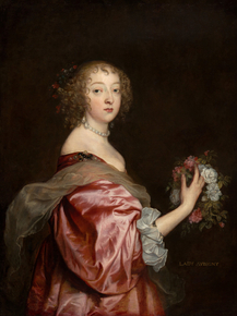 Anthony van Dyck - Catherine Howard, Lady d'Aubigny | Антонис ван Дейк