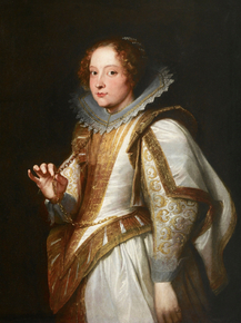 Anthony van Dyck - Genoese Noblewoman | Антонис ван Дейк