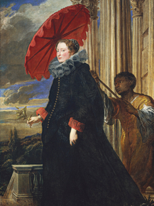 Anthony van Dyck - Marchesa Elena Grimaldi Cattaneo | Антонис ван Дейк