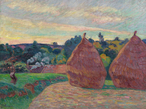 Armand Guillaumin - Grainstacks at Ile-de-France | Арман Гийомен Armand Guillaumin - Grainstacks at Ile-de-France | Арман Гийомен