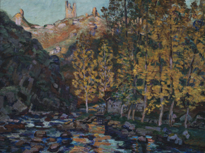 Armand Guillaumin - Le moulin Brigand a Crozant | Арман Гийомен Armand Guillaumin - Le moulin Brigand a Crozant | Арман Гийомен