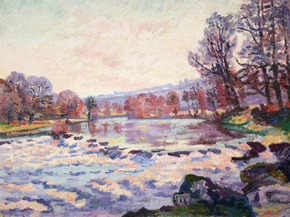 Armand Guillaumin - Winter on the Creuse | Арман Гийомен Armand Guillaumin - Winter on the Creuse | Арман Гийомен