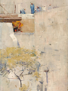 Arthur Streeton - House builders, Cairo | Артур Стритон Arthur Streeton - House builders, Cairo | Артур Стритон