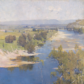 Arthur Streeton - The purple noon's transparent might | Артур Стритон Arthur Streeton - The purple noon's transparent might | Артур Стритон