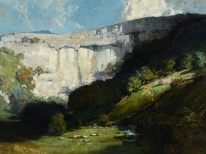 Arthur Streeton - Malham Cove | Артур Стритон Arthur Streeton - Malham Cove | Артур Стритон