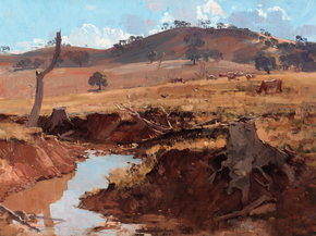 Arthur Streeton - The creek | Артур Стритон Arthur Streeton - The creek | Артур Стритон