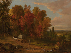Asher Durand - Autumn Landscape | Ашер Браун Дюран
