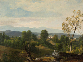 Asher Durand - A View of the Valley | Ашер Браун Дюран