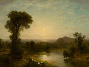 Asher Durand - The Catskill Valley | Ашер Браун Дюран