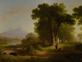 Asher Durand - The Morning of Life | Ашер Браун Дюран