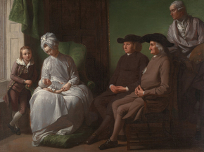 Benjamin West - The Artist and His Family | Бенджамин Уэст