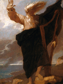 Benjamin West - The Bard | Бенджамин Уэст