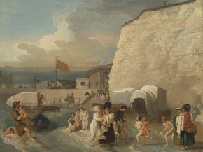 Benjamin West - The Bathing Place at Ramsgate | Бенджамин Уэст