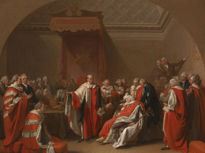 Benjamin West - The Death of Chatham | Бенджамин Уэст