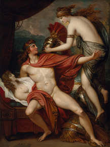 Benjamin West - Thetis Bringing the Armor to Achilles | Бенджамин Уэст