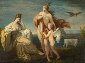 Benjamin West - Venus and Europa | Бенджамин Уэст
