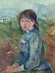 Berthe Morisot - La Petite Nicoise. The Little Girl from Nice | Берта Моризо