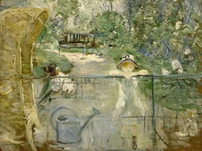 Berthe Morisot - The Basket Chair | Берта Моризо