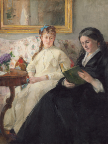 Berthe Morisot - The Mother and Sister of the Artist | Берта Моризо
