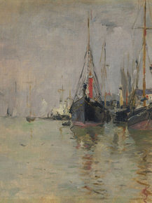 Berthe Morisot - The Thames | Берта Моризо