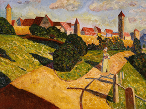 Kandinsky Wassily - Old Town II | Кандинский Василий