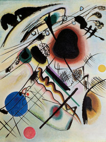 Kandinsky Wassily - Black Spot | Кандинский Василий