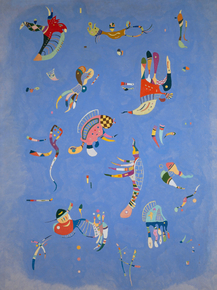 Kandinsky Wassily - Sky Blue | Кандинский Василий