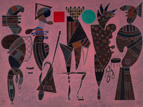 Kandinsky Wassily - Cercle and Square | Кандинский Василий
