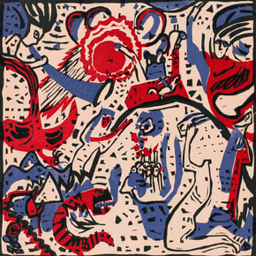 Kandinsky Wassily - Great Resurrection | Кандинский Василий