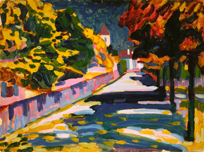 Kandinsky Wassily - Autumn in Bavaria | Кандинский Василий