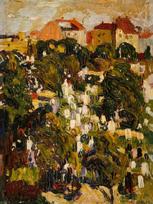 Kandinsky Wassily - Munich, The Northern Cemetary | Кандинский Василий