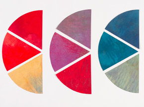 Kandinsky Wassily - Nine Elements of Chromatique Circle | Кандинский Василий