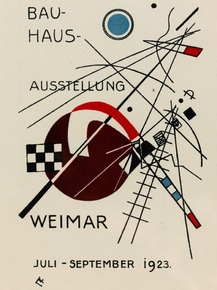 Kandinsky Wassily - Postkarte fur die Bauhaus-Ausstellung | Кандинский Василий