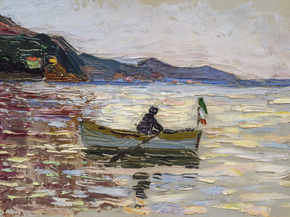Kandinsky Wassily - Rapallo Boot im Meer | Кандинский Василий