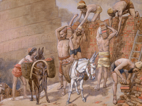 James Tissot - Building the Tower of Babel | Джеймс Тиссо