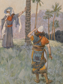 James Tissot - Deborah Beneath the Palm Tree | Джеймс Тиссо James Tissot - Deborah Beneath the Palm Tree | Джеймс Тиссо