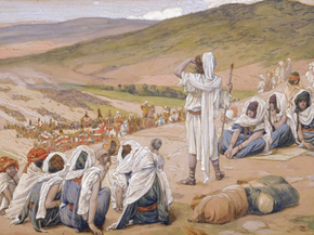 James Tissot - Jacob Sees Esau Coming to Meet Him | Джеймс Тиссо