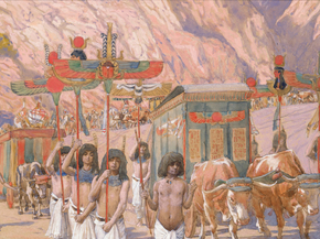 James Tissot - Jacob's Body Is Taken to Egypt | Джеймс Тиссо