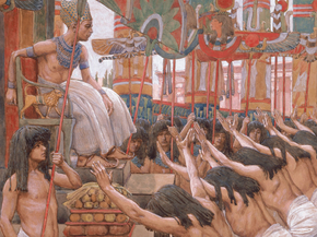 James Tissot - Joseph Dwelleth in Egypt | Джеймс Тиссо