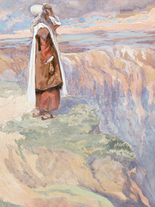 James Tissot - Moses Sees the Promised Land From Afar | Джеймс Тиссо